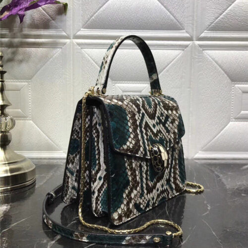 High Quality Luxury Bvlgari Snakeskin Bag – Style 42638 alternate view