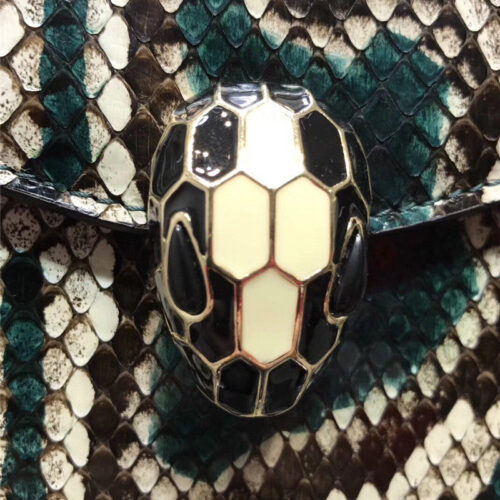 High Quality Luxury Bvlgari Snakeskin Bag – Style 42638 product detail