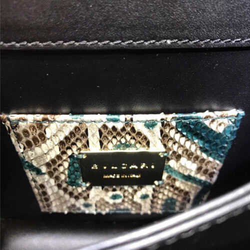 High Quality Luxury Bvlgari Snakeskin Bag – Style 42638 product detail