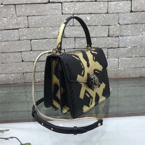 High Quality Luxury Bvlgari Snakeskin Bag alternate view