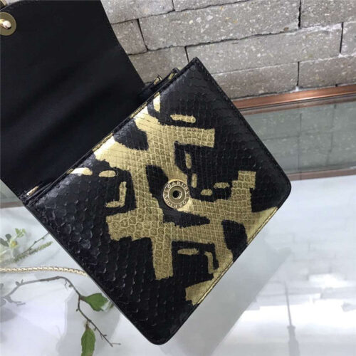 High Quality Luxury Bvlgari Snakeskin Bag product detail