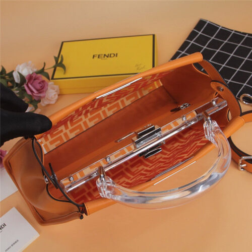 High Quality Luxury Peekaboo Fendi Orange product detail