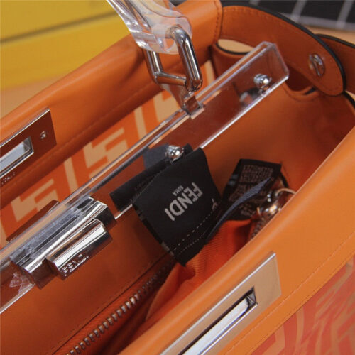 High Quality Luxury Peekaboo Fendi Orange product detail