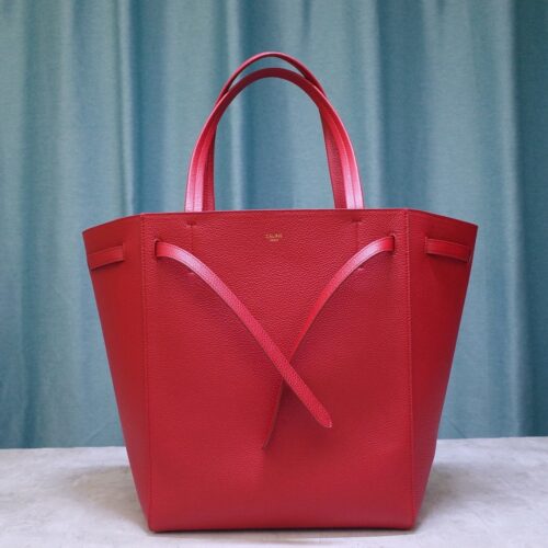 High Quality Luxury Celine Small Cabas In Grained Calfskin