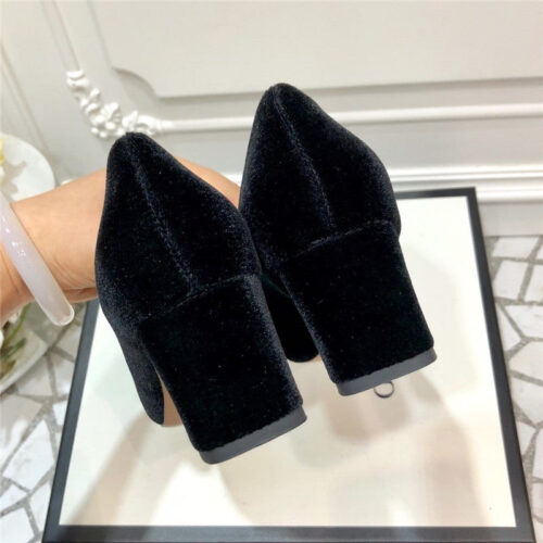 High Quality Luxury Gucci Block Heel Sandals Shoes – Style 37043 product detail