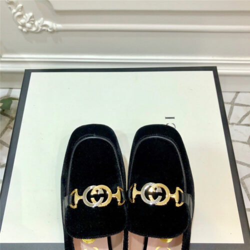 High Quality Luxury Gucci Block Heel Sandals Shoes – Style 37043 product detail