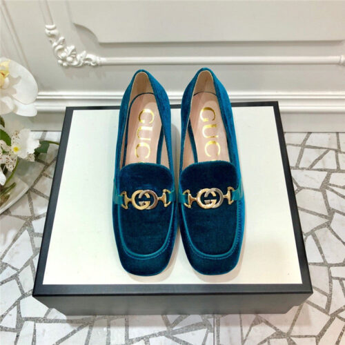 High Quality Luxury Gucci Block Heel Sandals Shoes – Style 73203 alternate view