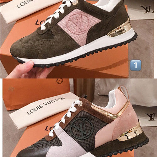 High Quality Luxury Louis Vuitton Run Away Sneakers – Style 78659 product detail