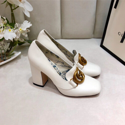 High Quality Luxury Gucci Block Heel Sandals Shoe – Style 17843 product detail