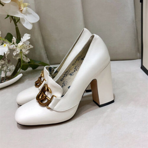 High Quality Luxury Gucci Block Heel Sandals Shoe – Style 17843