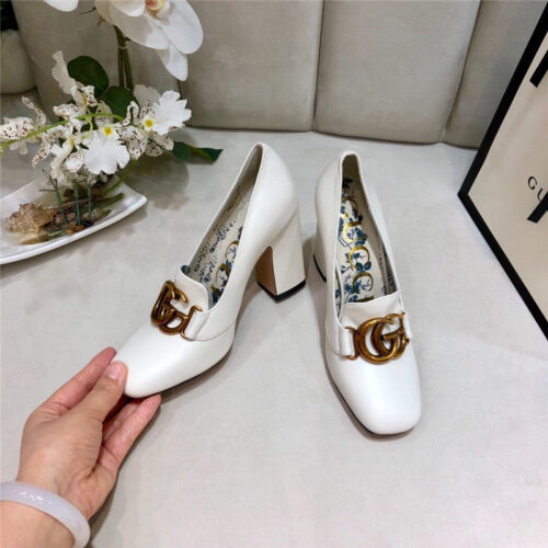 High Quality Luxury Gucci Block Heel Sandals Shoe – Style 17843 product detail