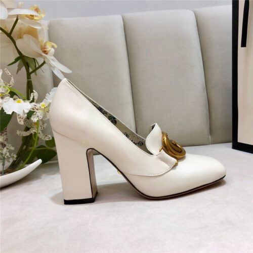 High Quality Luxury Gucci Block Heel Sandals Shoe – Style 17843 product detail