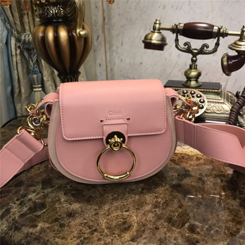 High Quality Luxury Chloe Tess Small Hobo Bag Pink