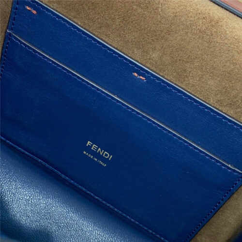 High Quality Luxury Fendi Natural Kani All Shine Bag Brown product detail