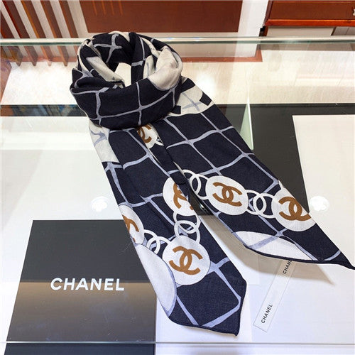 High Quality Luxury Chanel Cashmere Scarf Scarves – Style 25059
