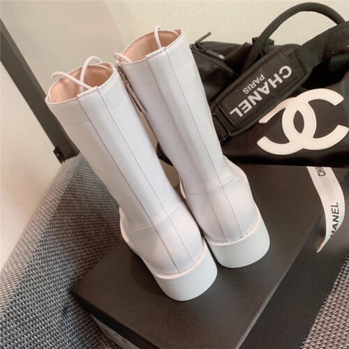 High Quality Luxury Chanel Knee-High Flat Boots product detail