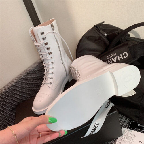 High Quality Luxury Chanel Knee-High Flat Boots product detail