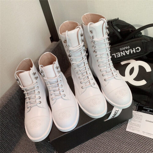 High Quality Luxury Chanel Knee-High Flat Boots alternate view