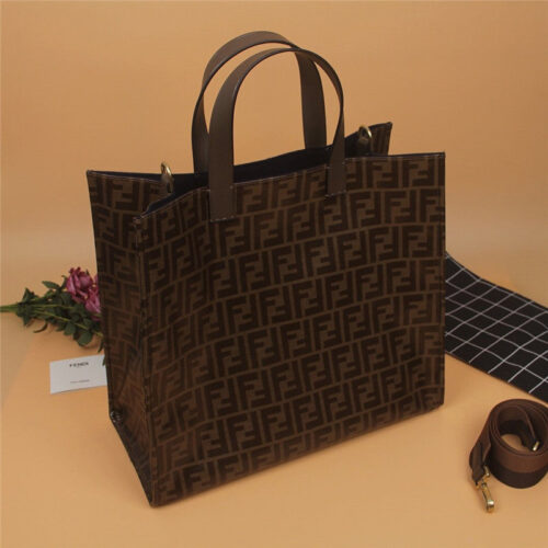 High Quality Luxury Fendi Mania Shopping Bag alternate view