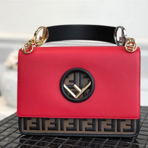 High Quality Luxury Fendi Kan I Shoulder Bag