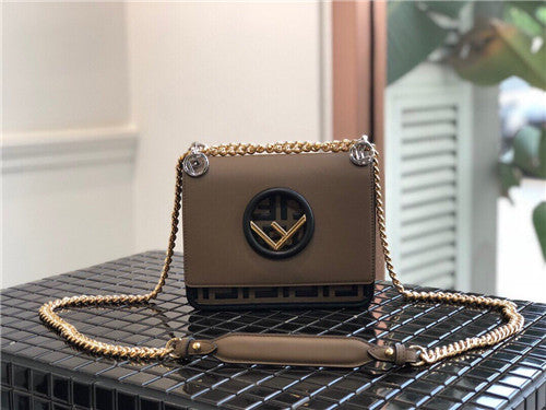 High Quality Luxury Fendi Kan I F Shoulder Bag – Style 32474