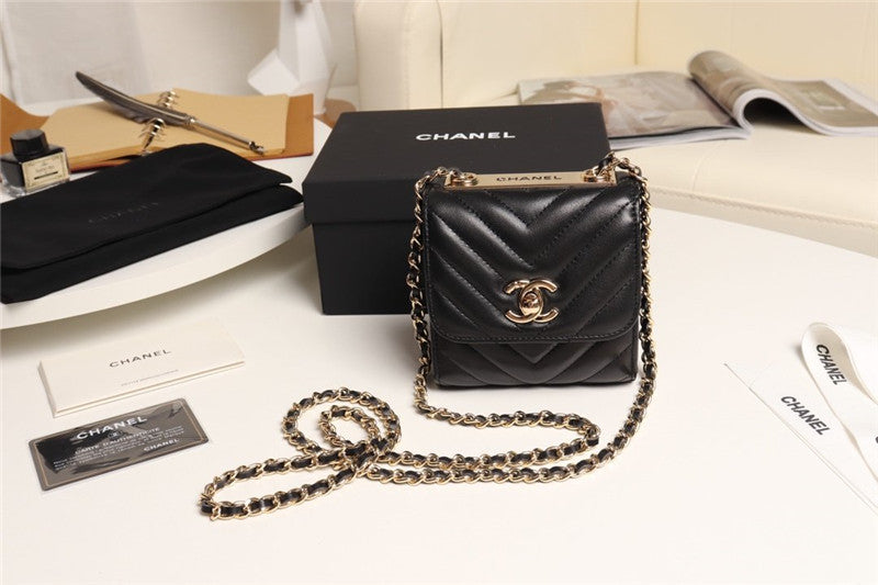 High Quality Luxury Chanel Classic Chain Pouch