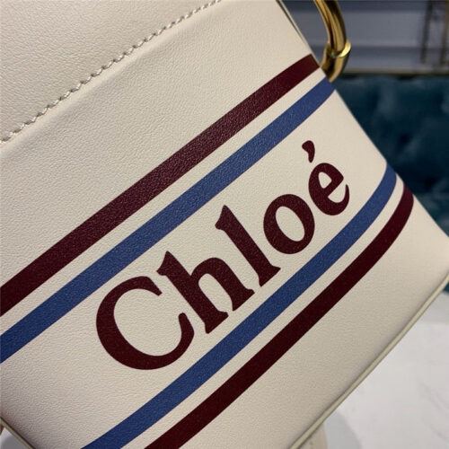 High Quality Luxury Chloe Roy Bucket Bag White product detail