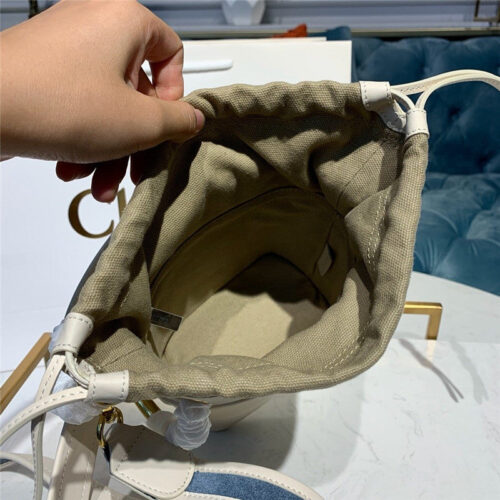 High Quality Luxury Chloe Roy Bucket Bag White product detail