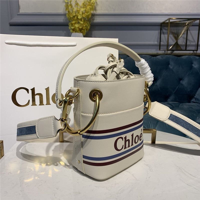 High Quality Luxury Chloe Roy Bucket Bag White product detail