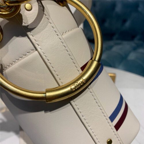 High Quality Luxury Chloe Roy Bucket Bag White product detail