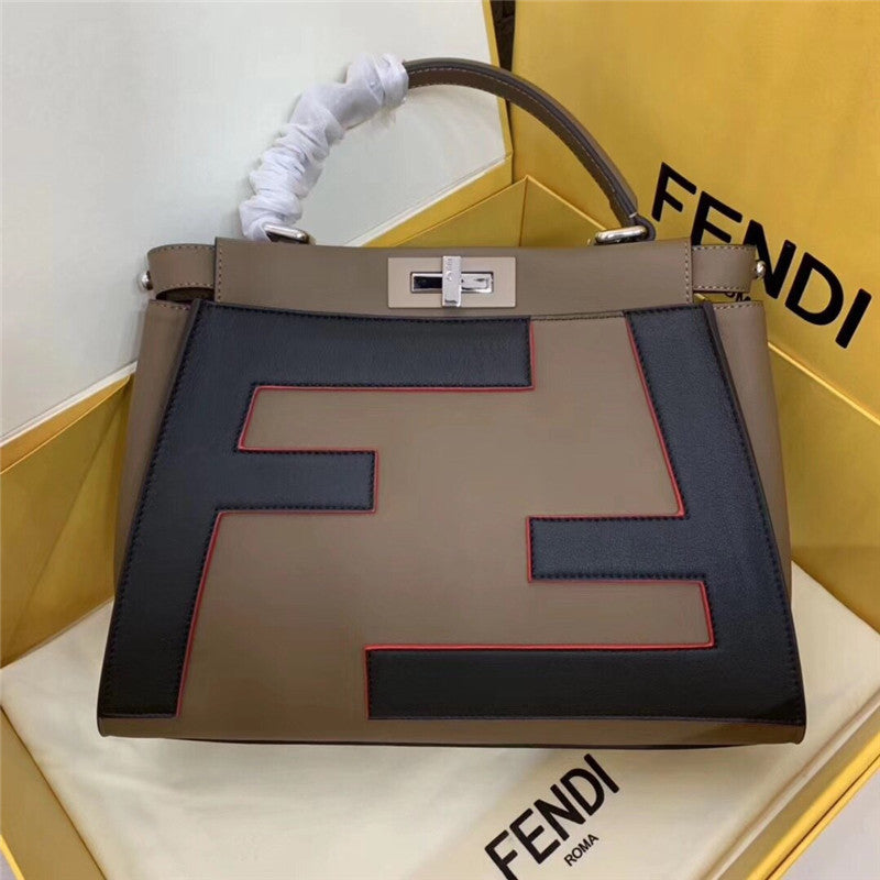 High Quality Luxury Fendi Peekaboo Bag – Style 32606
