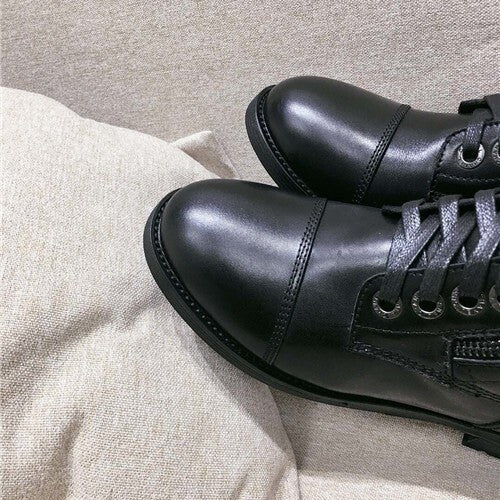 High Quality Luxury Chanel Leather Boots Shoes – Style 64742 product detail