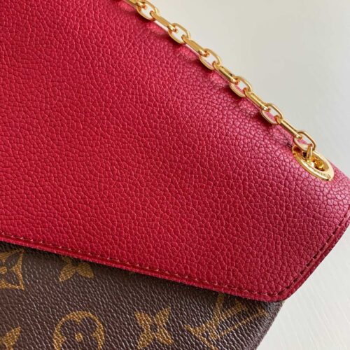 High Quality Luxury Louis Vuitton Monogram Pallas Chain Cerise Bag product detail