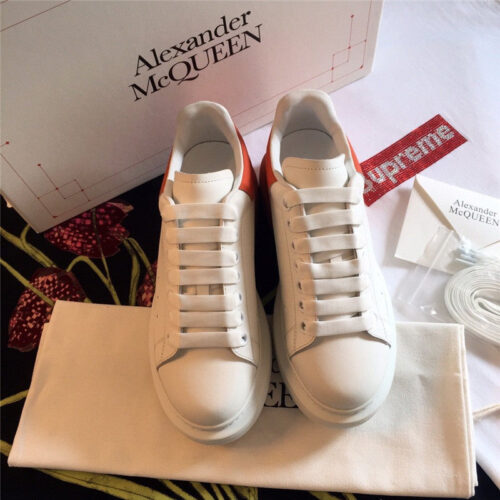 High Quality Luxury Alexander McQueen Mcq Sneakers Pink White product detail