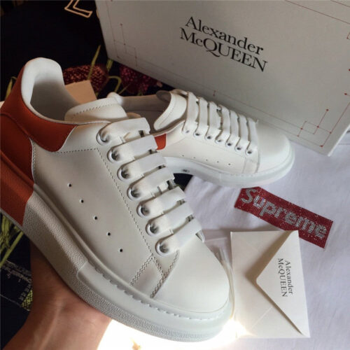 High Quality Luxury Alexander McQueen Mcq Sneakers Pink White product detail