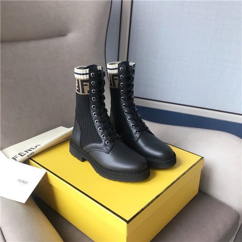 High Quality Luxury Fend Rockoko FF Boots – Style 37363