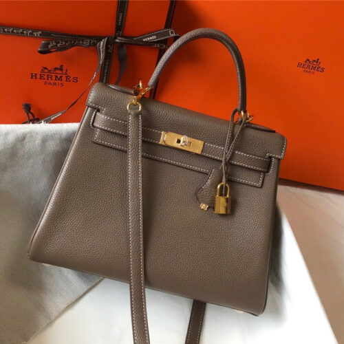 High Quality Luxury Hermes Kelly Bag 28 – Style 32908