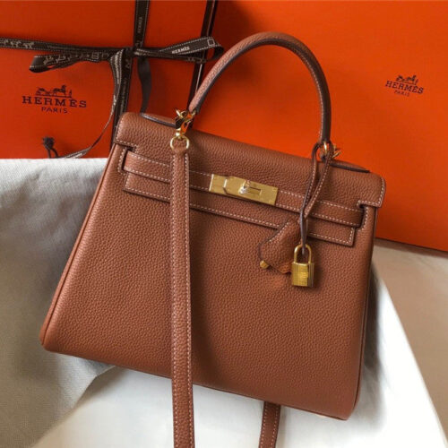 High Quality Luxury Hermes Kelly Bag 28 – Style 32911
