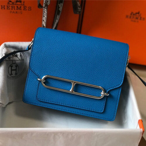 High Quality Luxury Hermes Sac Roulis Mini