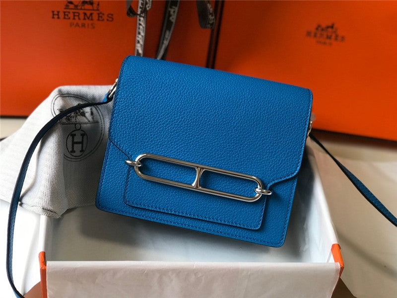 High Quality Luxury Hermes Sac Roulis Mini