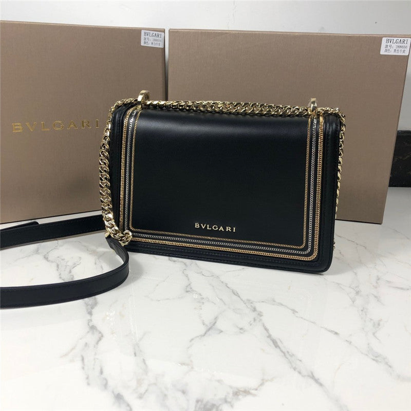 High Quality Luxury Bvlgari Serpenti Diamond Blast Chain Bag – 16 Cm product detail