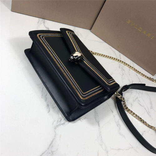 High Quality Luxury Bvlgari Serpenti Diamond Blast Chain Bag – 16 Cm product detail