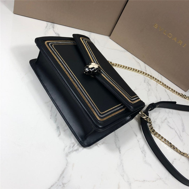 High Quality Luxury Bvlgari Serpenti Diamond Blast Chain Bag – 16 Cm product detail