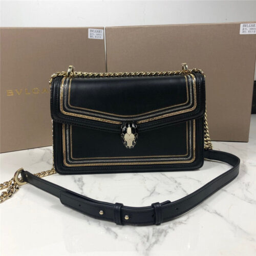High Quality Luxury Bvlgari Serpenti Diamond Blast Chain Bag – 16 Cm product image