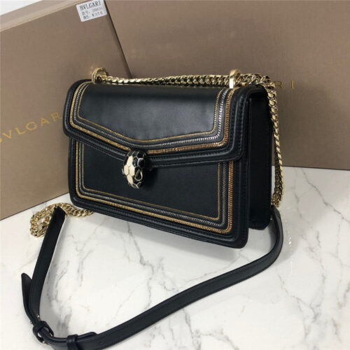 High Quality Luxury Bvlgari Serpenti Diamond Blast Chain Bag – 16 Cm product detail