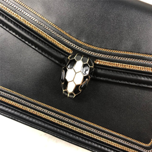 High Quality Luxury Bvlgari Serpenti Diamond Blast Chain Bag – 16 Cm product detail