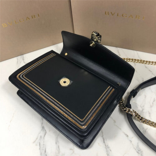 High Quality Luxury Bvlgari Serpenti Diamond Blast Chain Bag – 16 Cm product detail