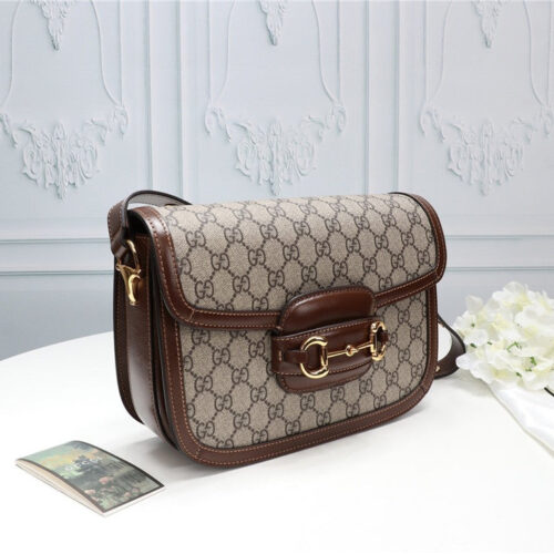 High Quality Luxury Gucci Small 1955 Horsebit Shoulder Bag product detail