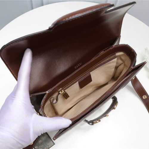 High Quality Luxury Gucci Small 1955 Horsebit Shoulder Bag product detail
