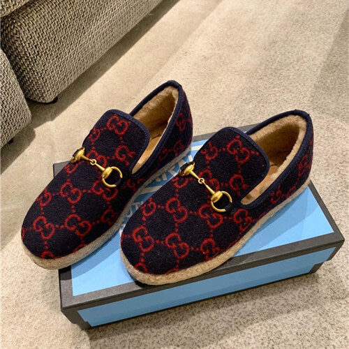 High Quality Luxury Gucci Fria GG Wool-Blend Ankle Boots – Style 83059